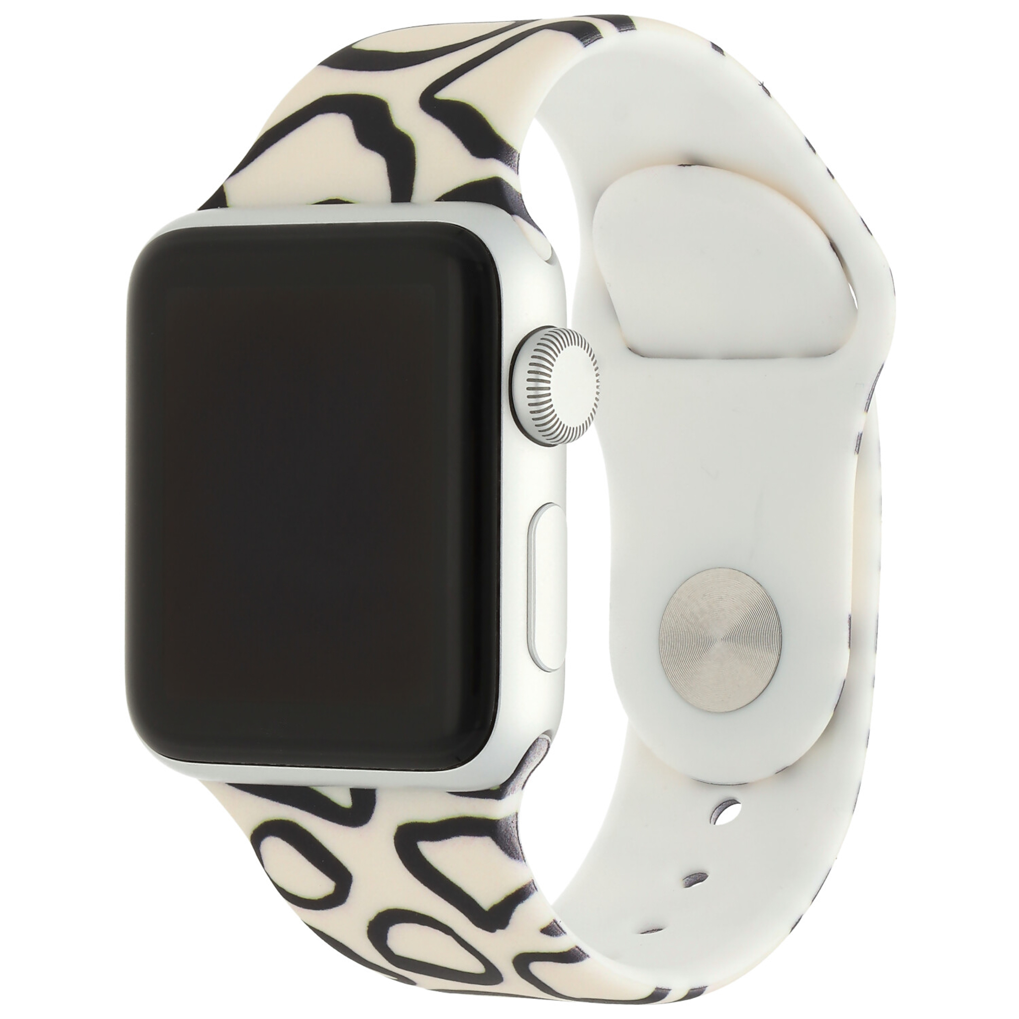 Apple Watch print sport band - giraf beige