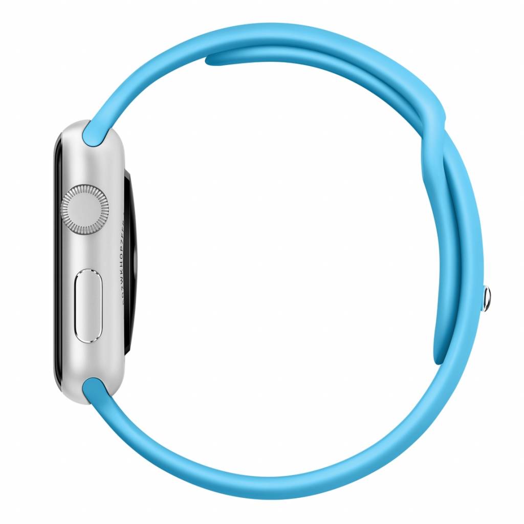 Apple Watch sport band - blauw