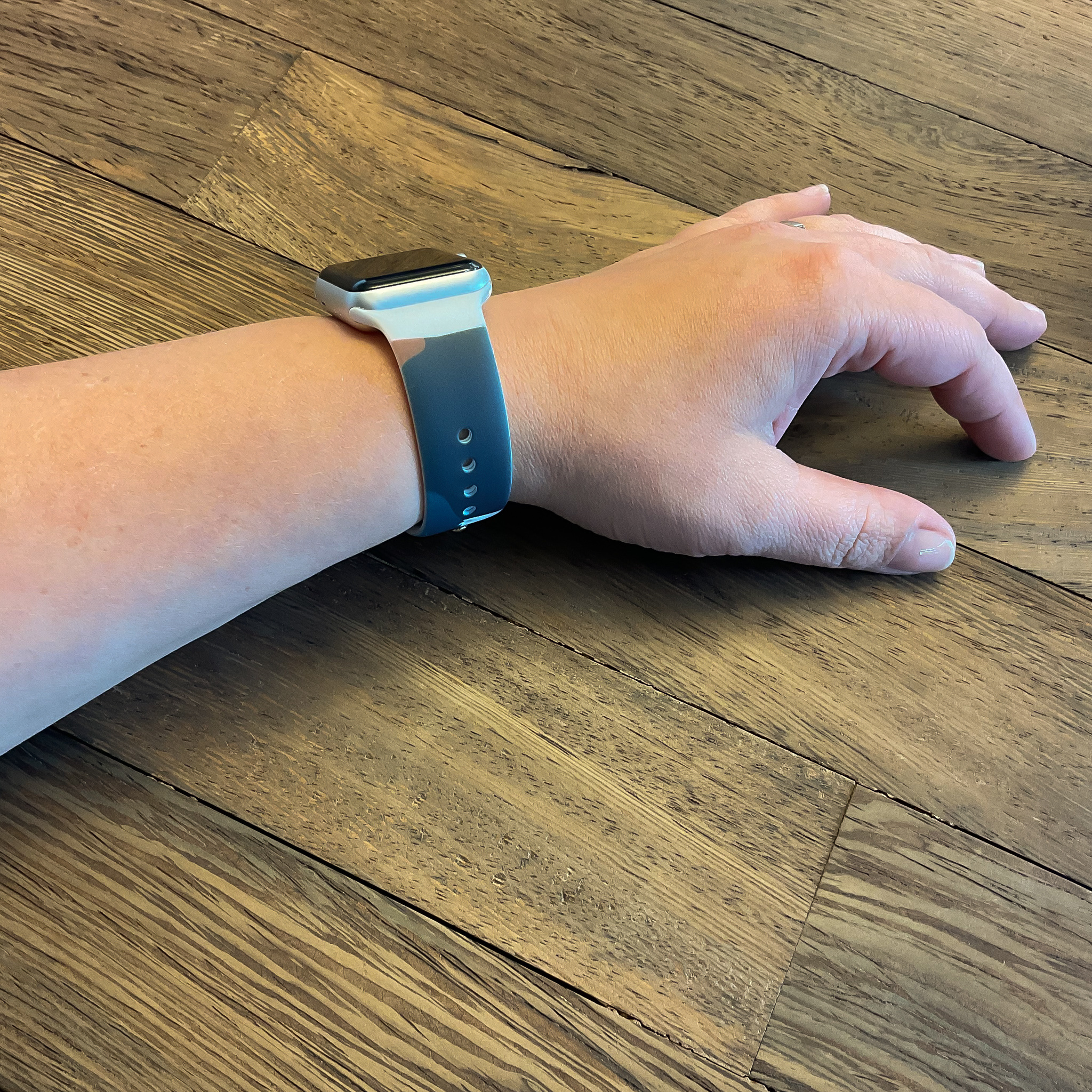 Apple Watch sport band - inkt blauw