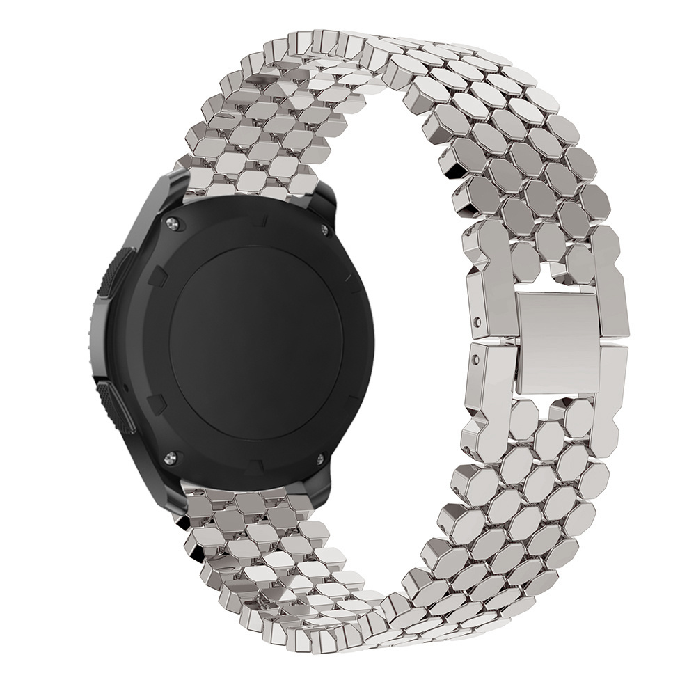 Polar Vantage M / Grit X vis stalen schakel band - zilver