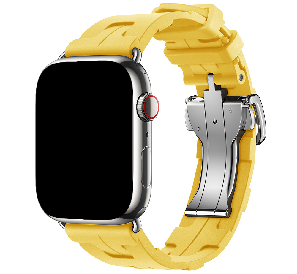Apple Watch sport Hermès kilim single tour - geel