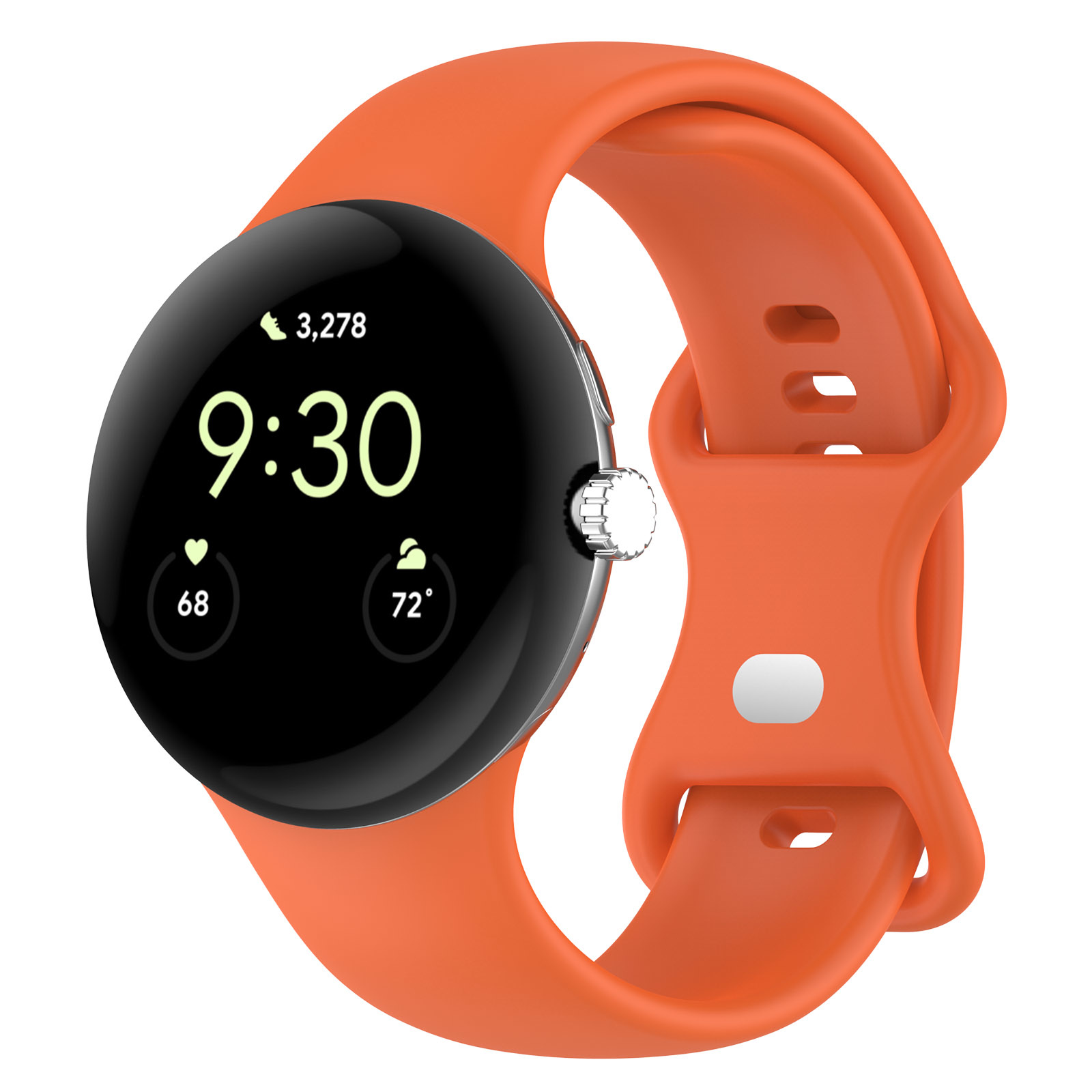 Google Pixel Watch sport band - oranje