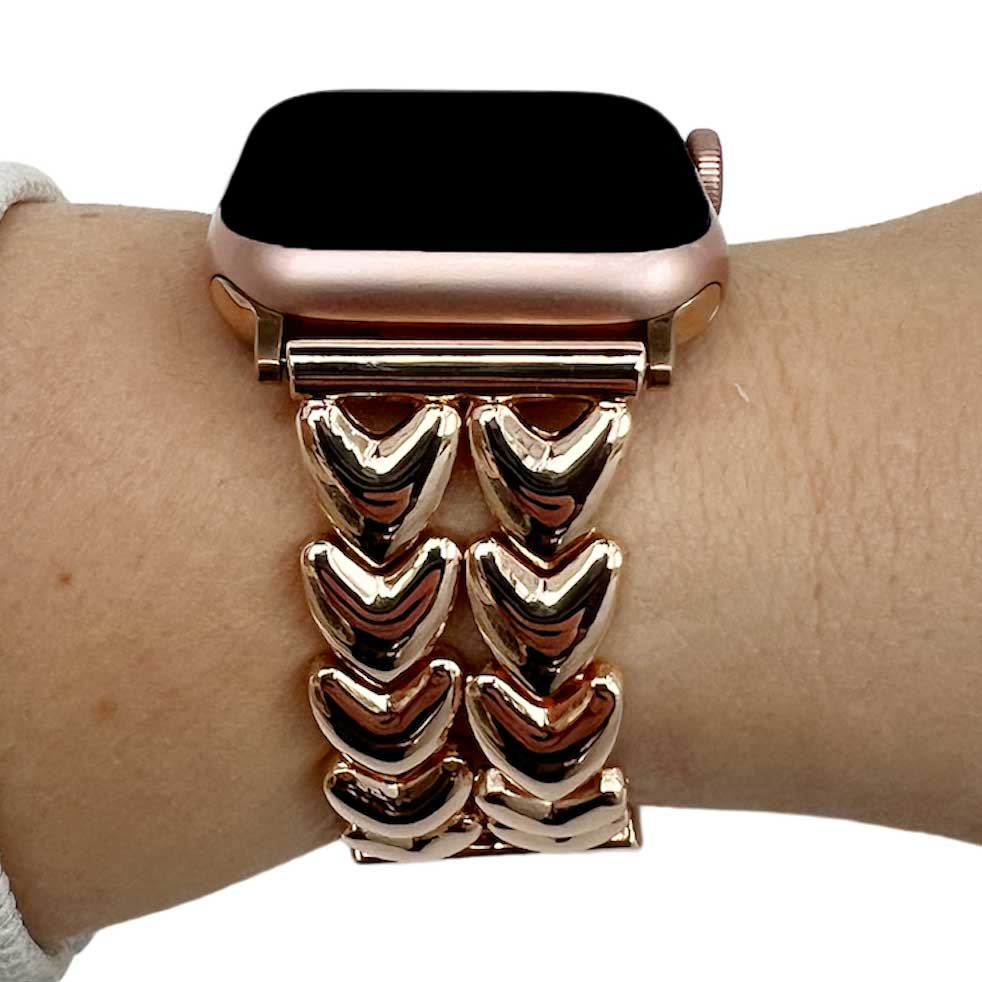 Apple-Watch-hart-stalen-schakel-band-rose-goud-7440850182137-123watches-hoofdfoto