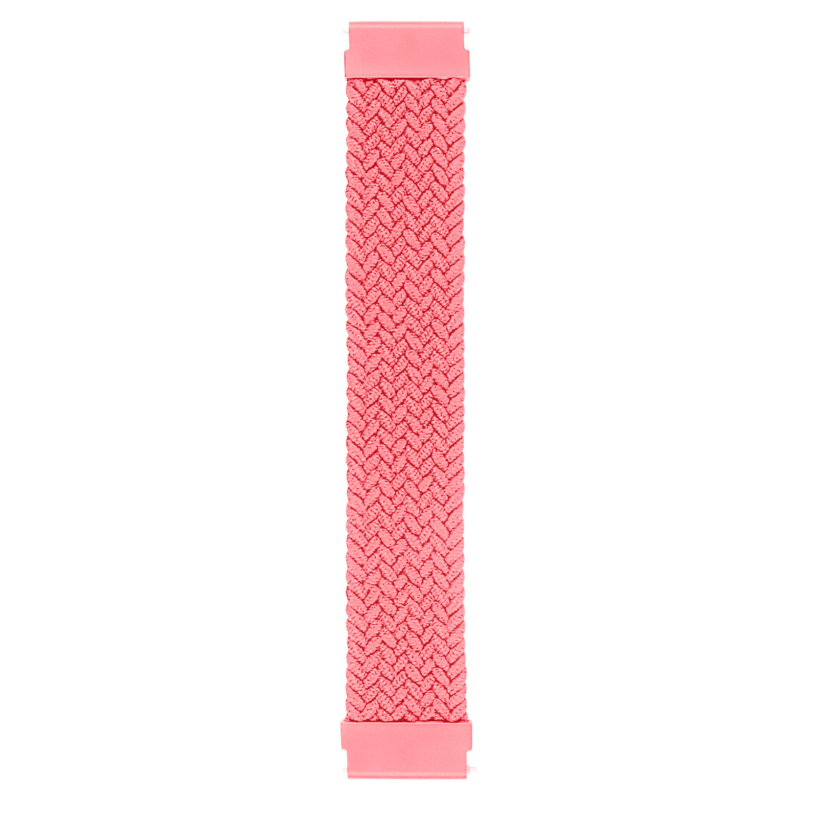 Garmin Vivoactive / Vivomove nylon gevlochten solo band - roze punch