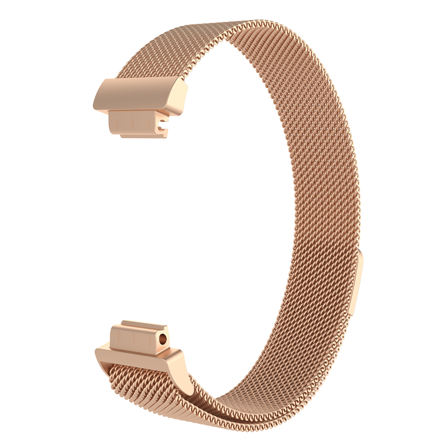 Fitbit Inspire milanese band - rose goud
