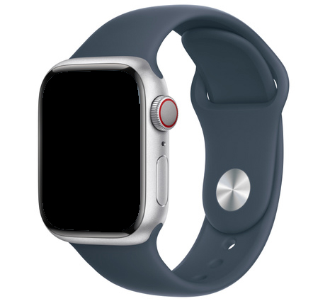 Apple Watch sport band - stormblauw