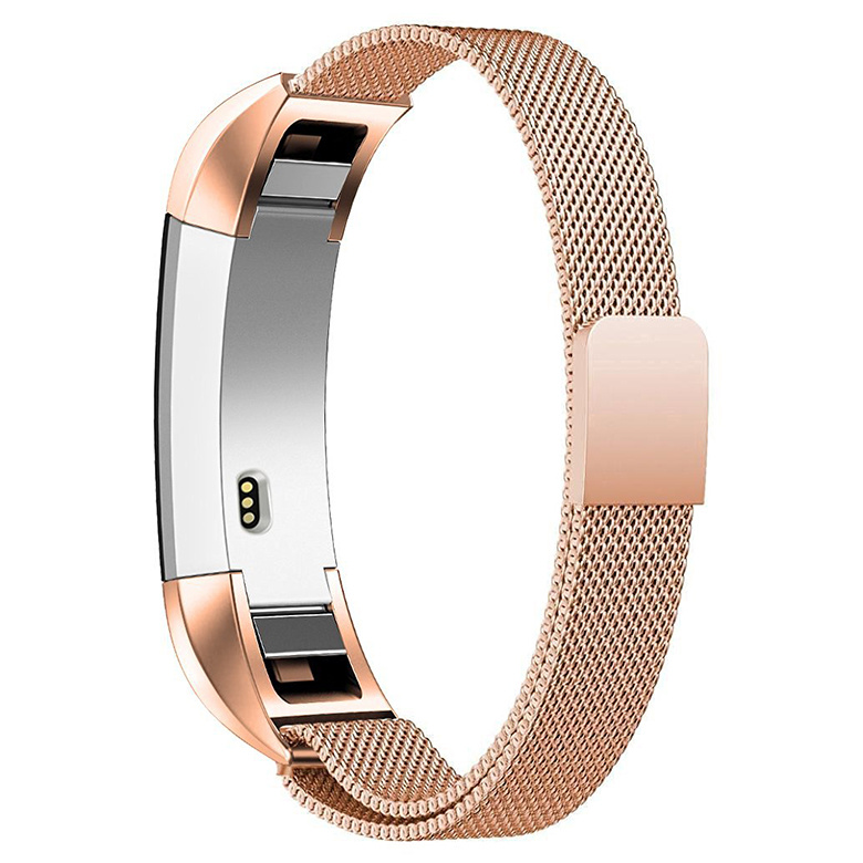 Fitbit Alta milanese band - rose goud