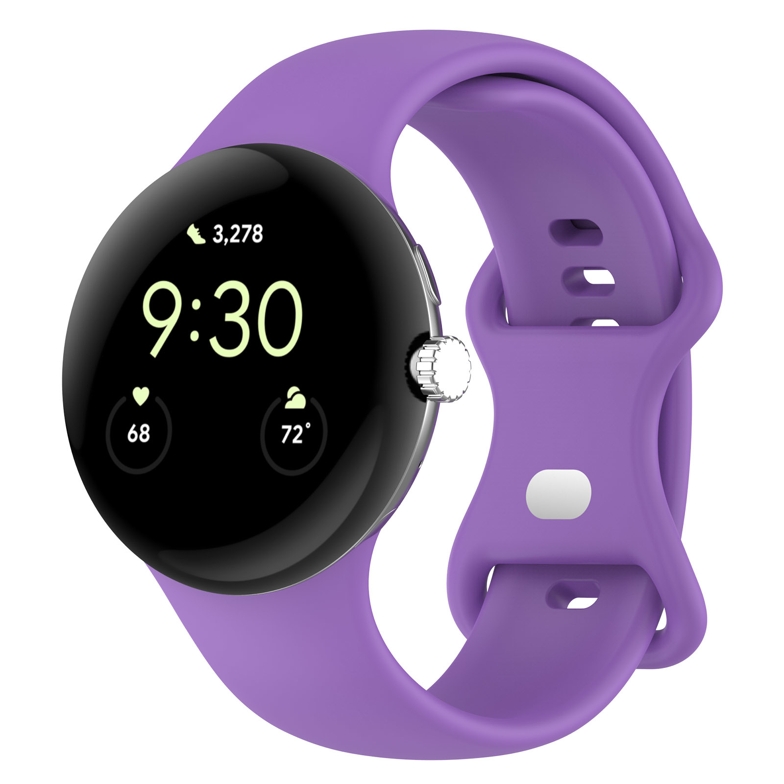 Google Pixel Watch sport band - paars