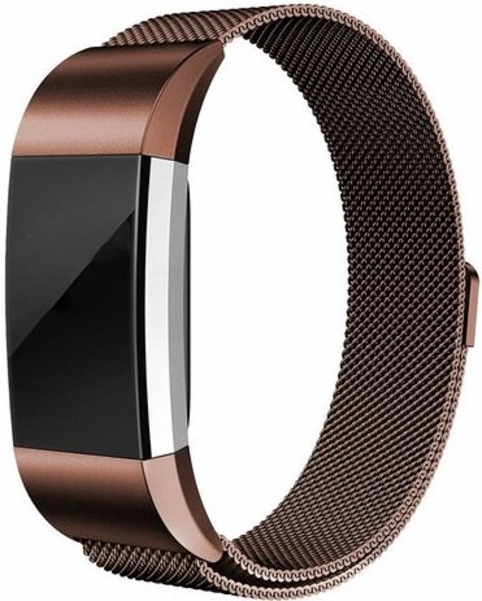 Fitbit Charge 2 milanese band - bruin