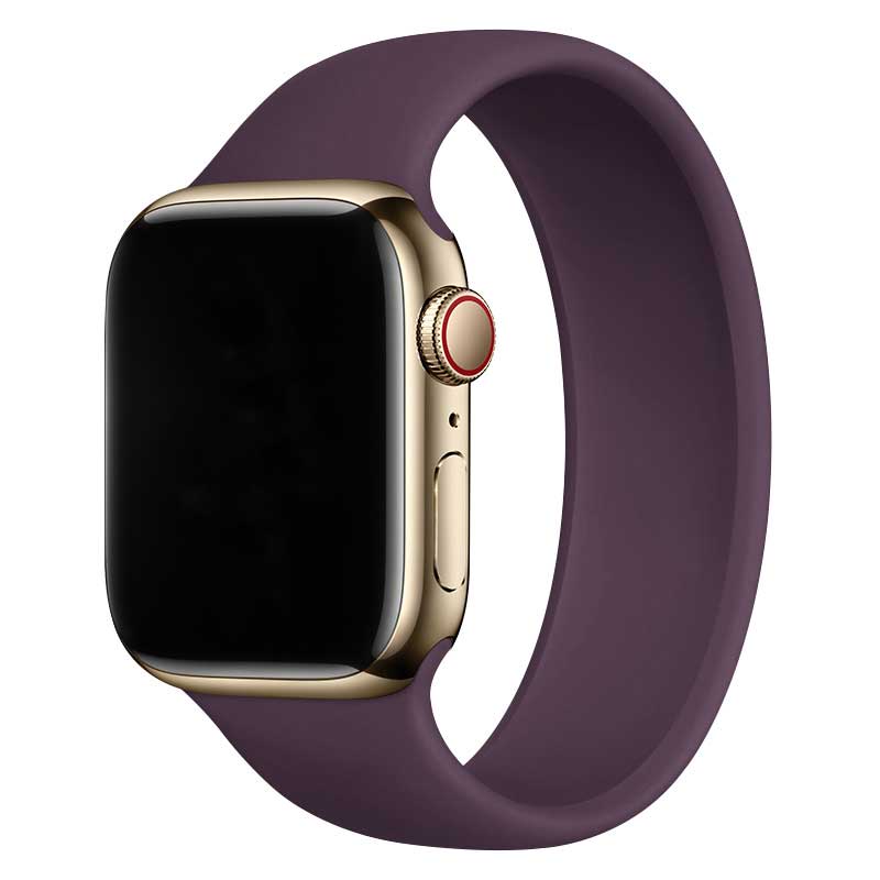 Apple-Watch-sport-solo-loop-band-donkere-kers-7440850029036-123watches-hoofdfoto
