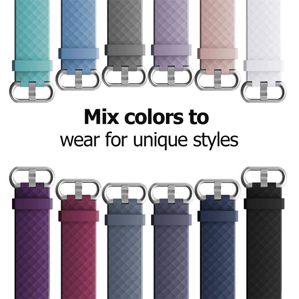 Fitbit Charge 3 & 4 sport wafel band - donkerblauw