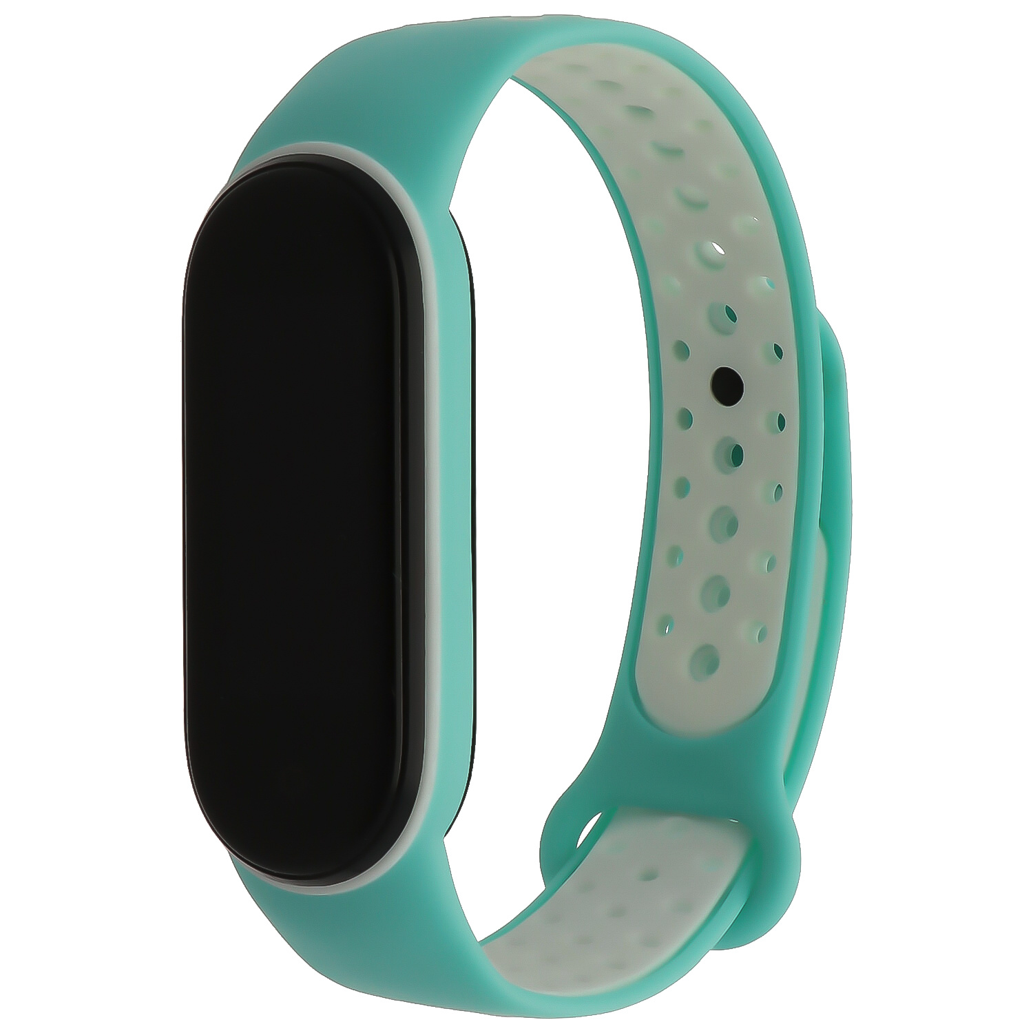Xiaomi Mi 5/6 dubbel sport band - lichtblauw wit