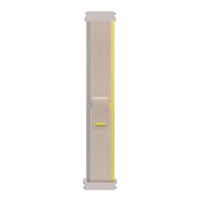 Garmin Vivoactive / Vivomove nylon trail band - geel beige