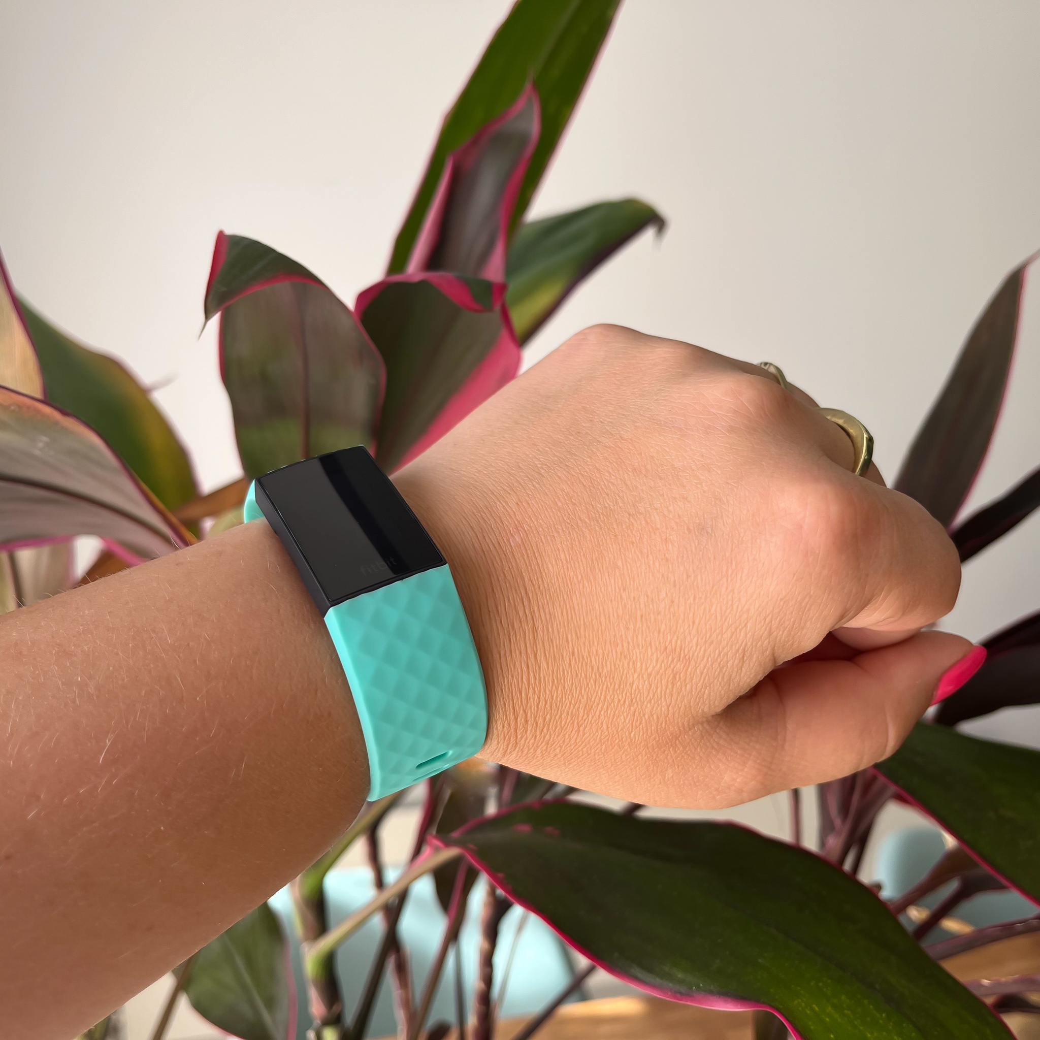 Fitbit Charge 3 & 4 sport wafel band - groen