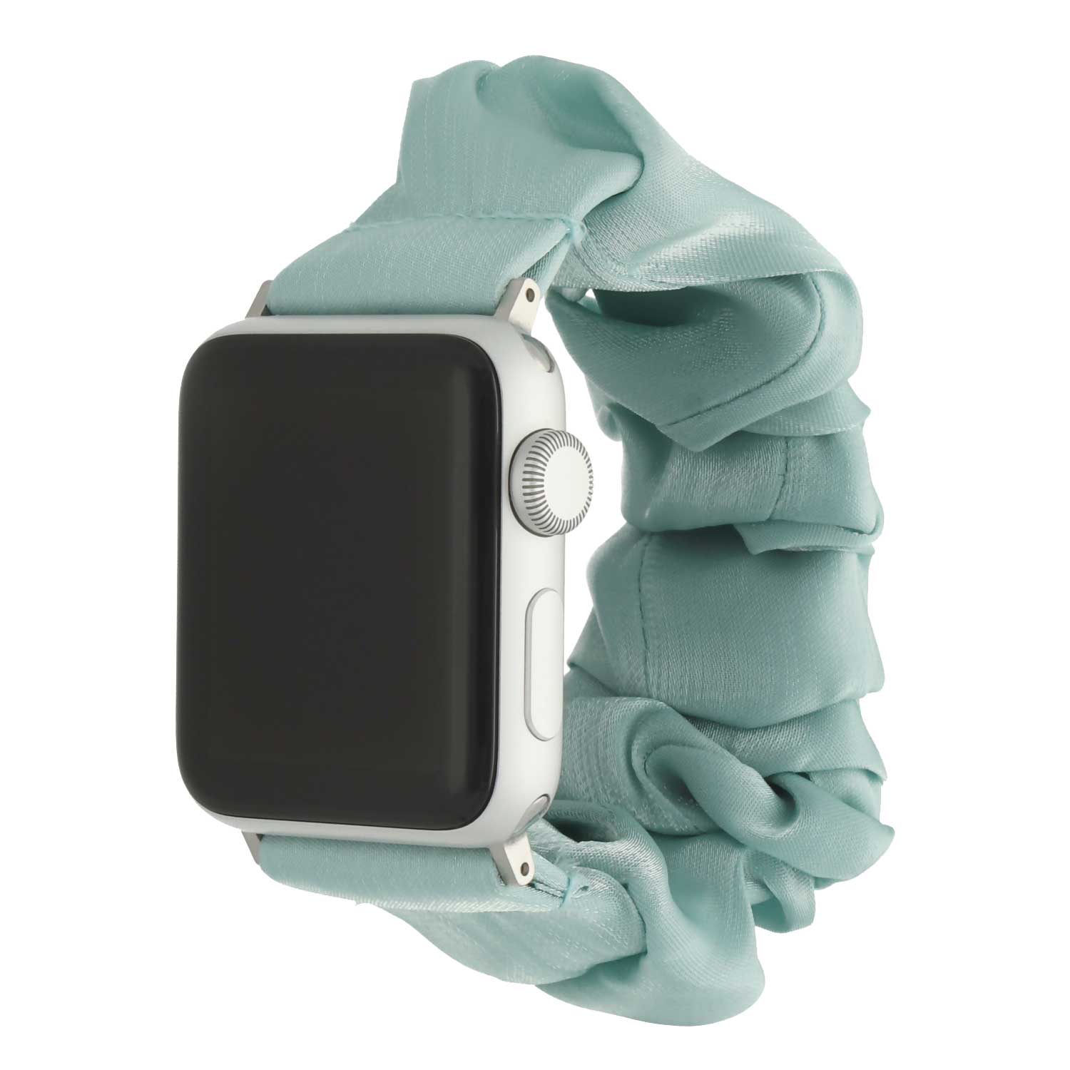 Apple-Watch-nylon-Scrunchie-band-blauw-7440850321383-123watches-hoofdfoto