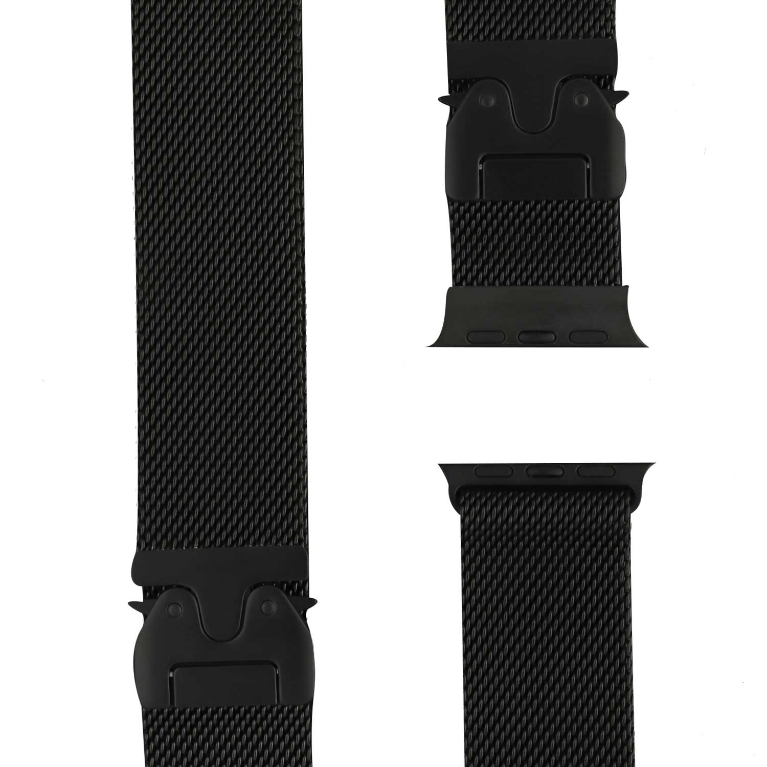 Apple-Watch-milanese-schakel-band-zwart-titanium-7440850312367-123watches-foto2