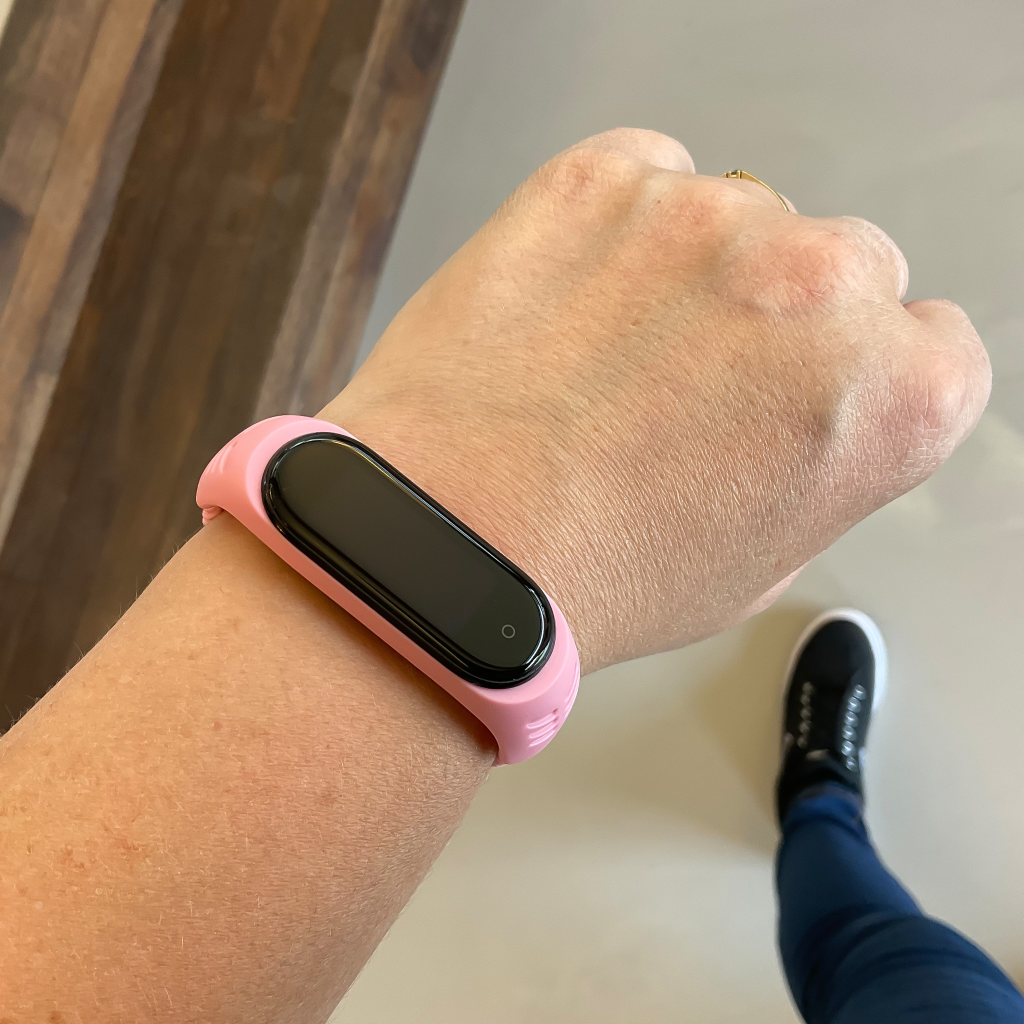 Xiaomi Mi 3/4/5/6 nylon gevlochten solo band - roze