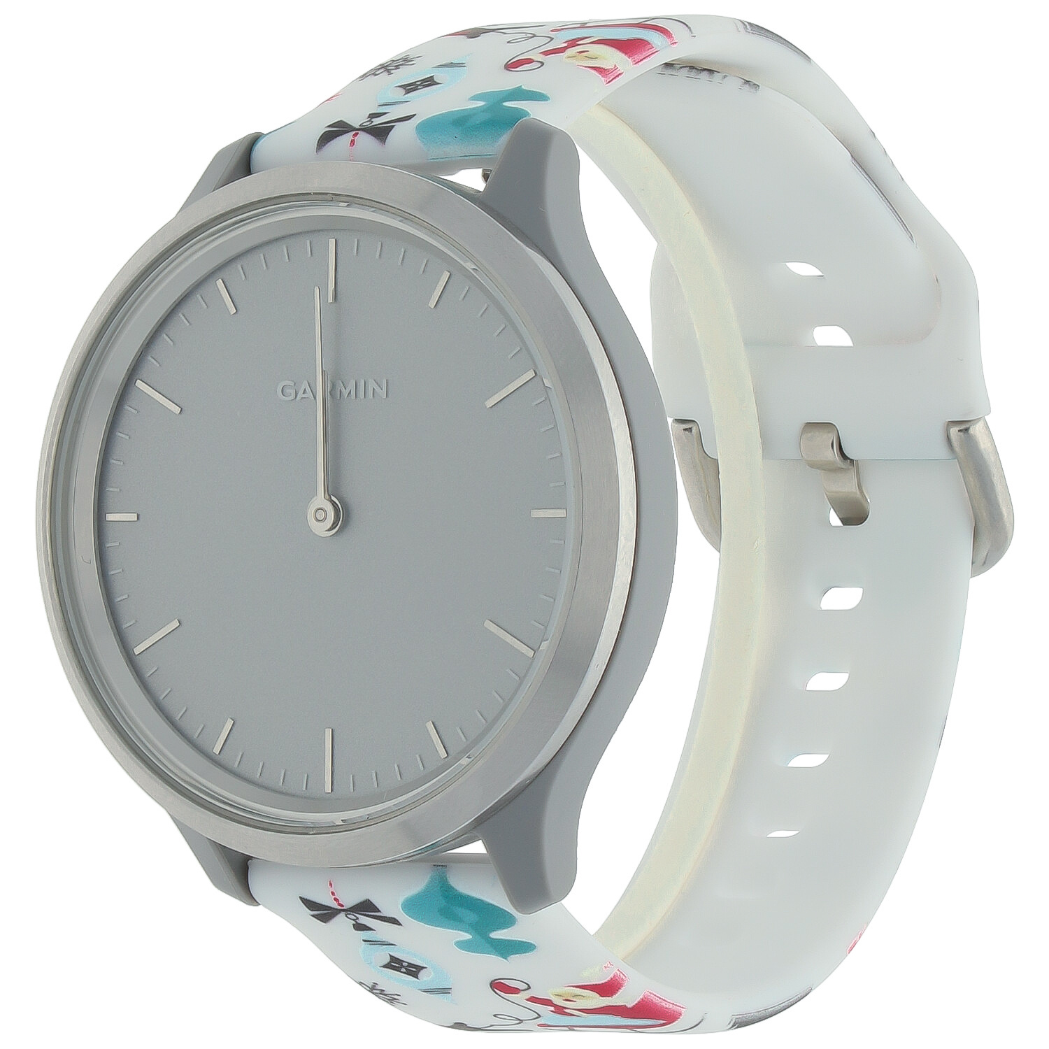 Huawei Watch print sport band - kerst wit