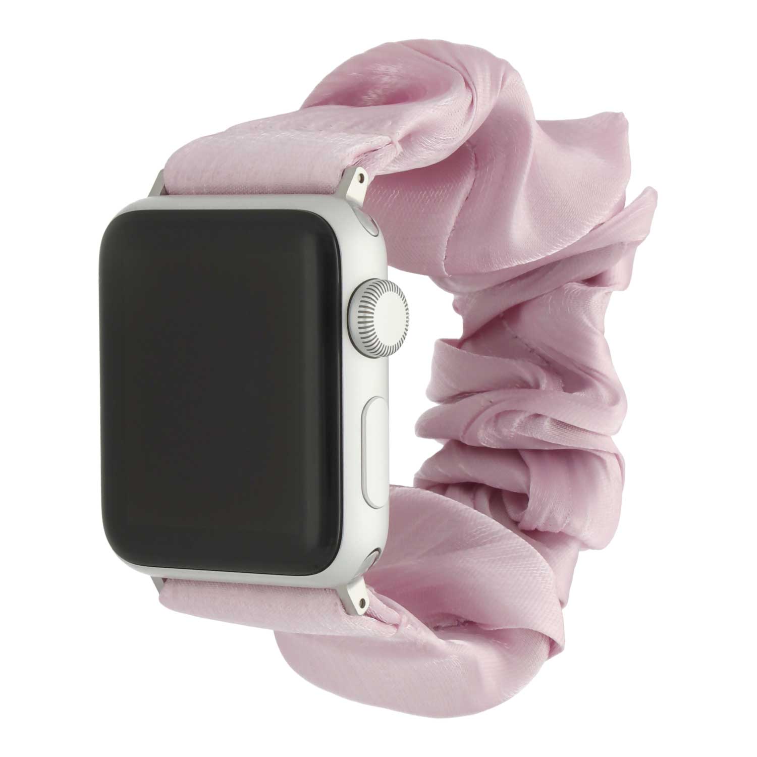 Apple-Watch-nylon-Scrunchie-band-roze-7440850325329-123watches-hoofdfoto