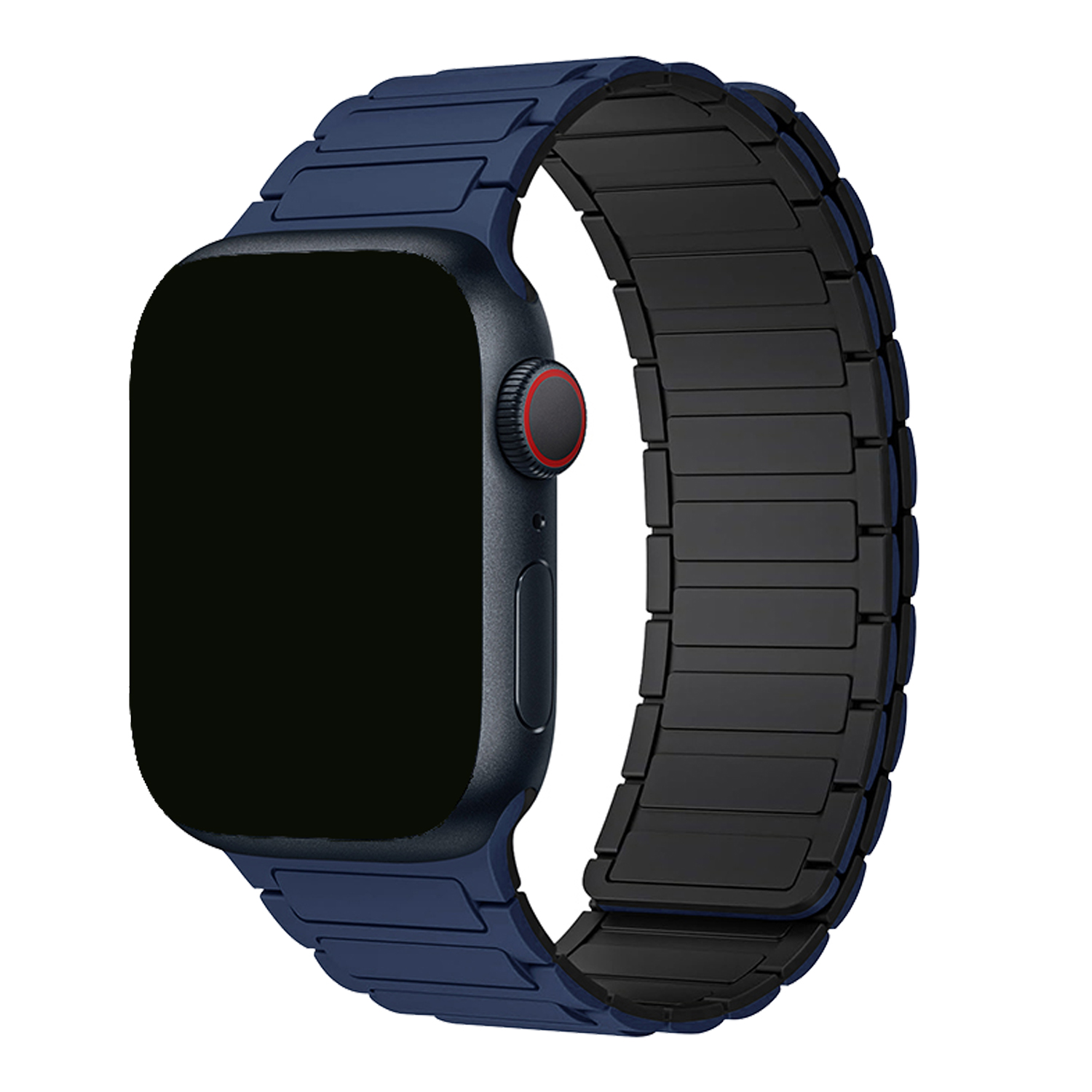 Apple Watch band Zyro – siliconen – donkerblauw