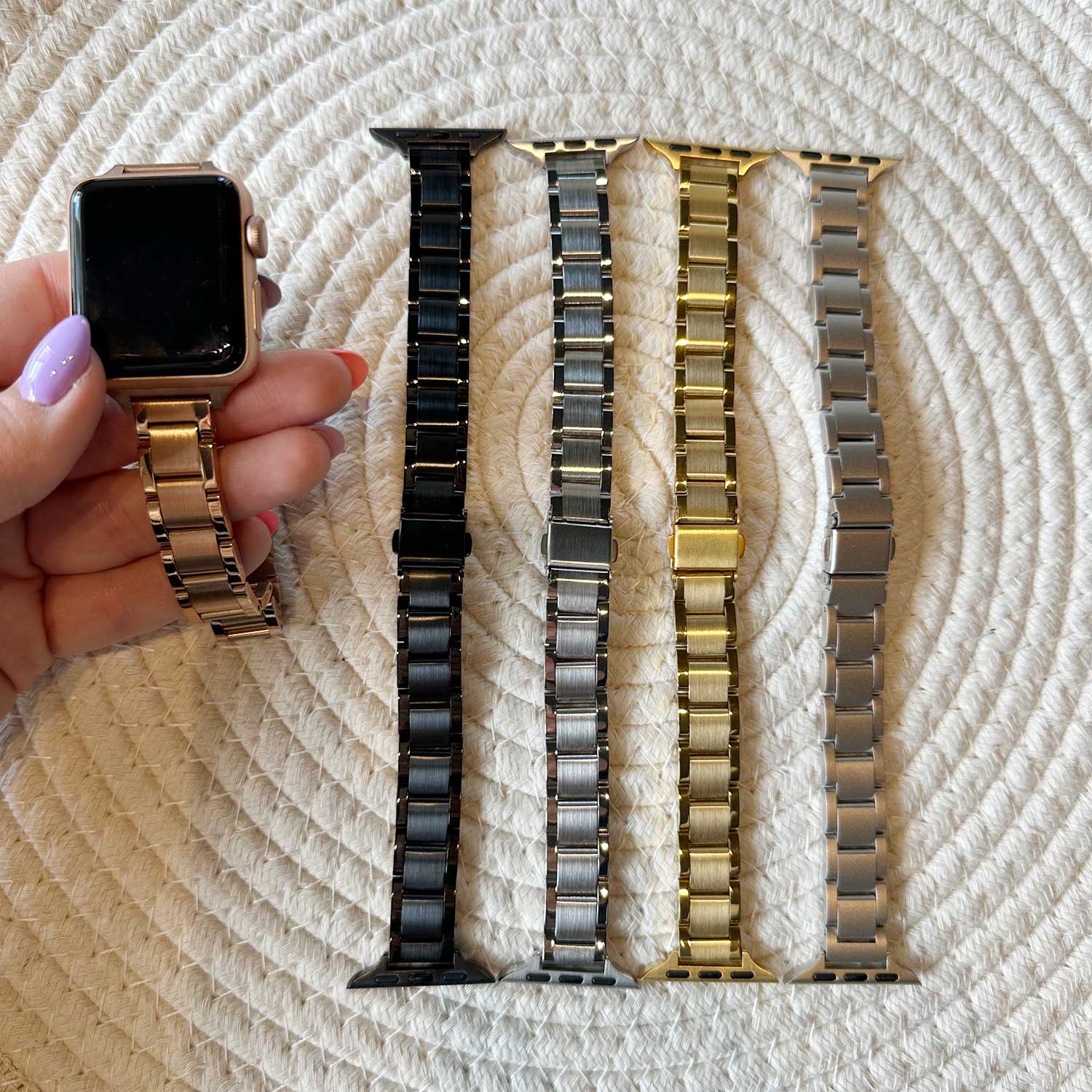 Apple-Watch-dunne-schakel-band-Noor-goud-7440850199135-123watches-sfeer