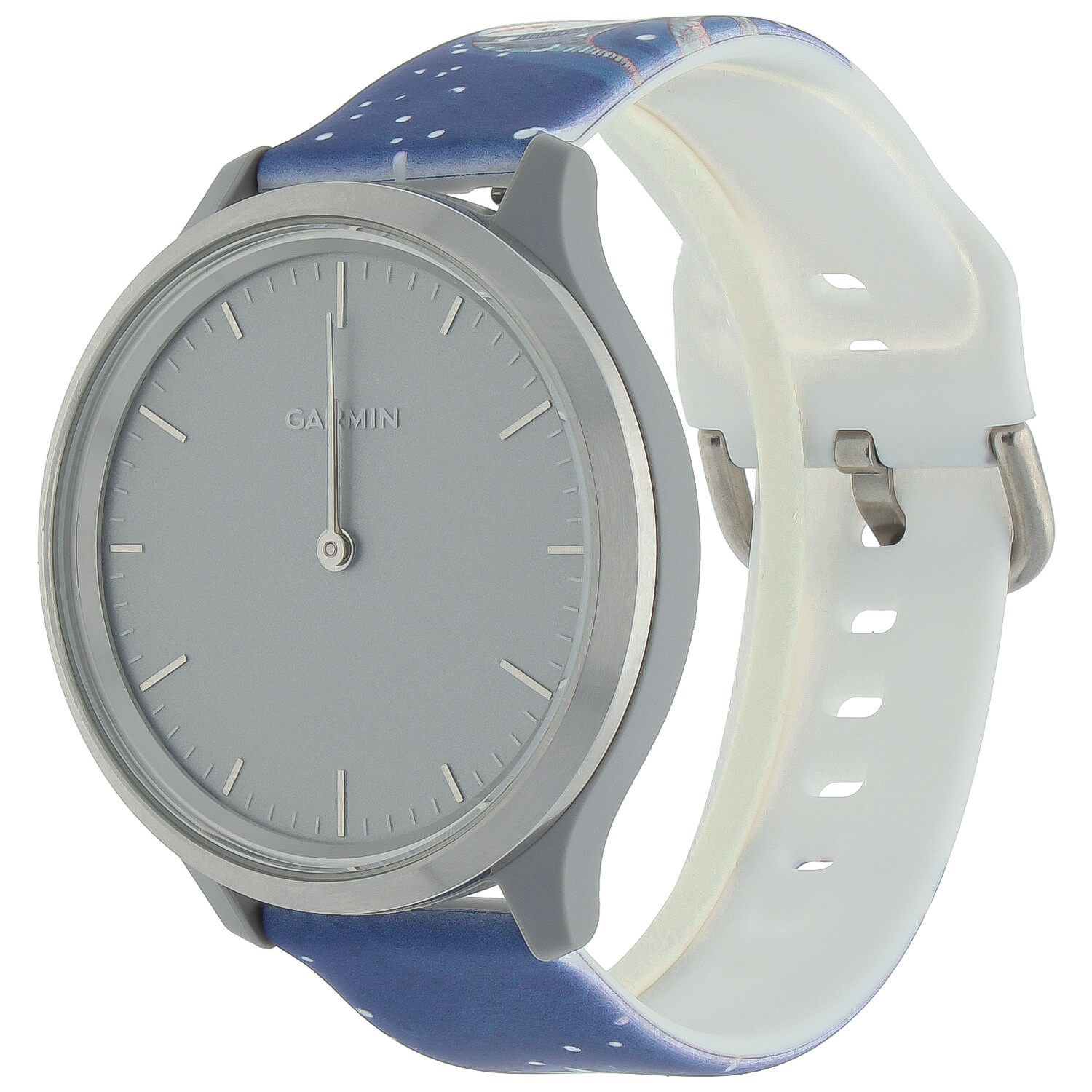 Huawei Watch print sport band - kerst sneeuwpop donkerblauw