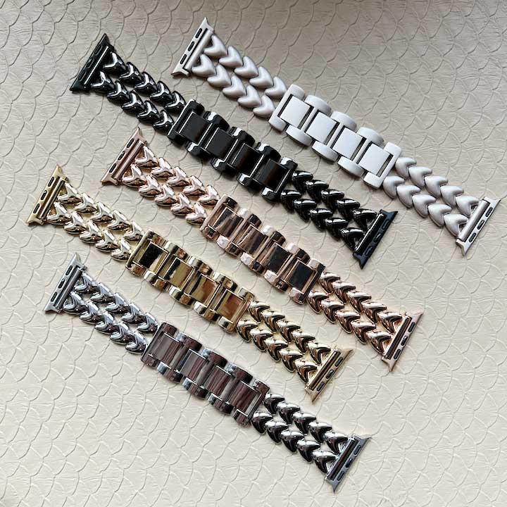 Apple-Watch-hart-stalen-schakel-band-zwart-7440850182182-123watches-sfeer