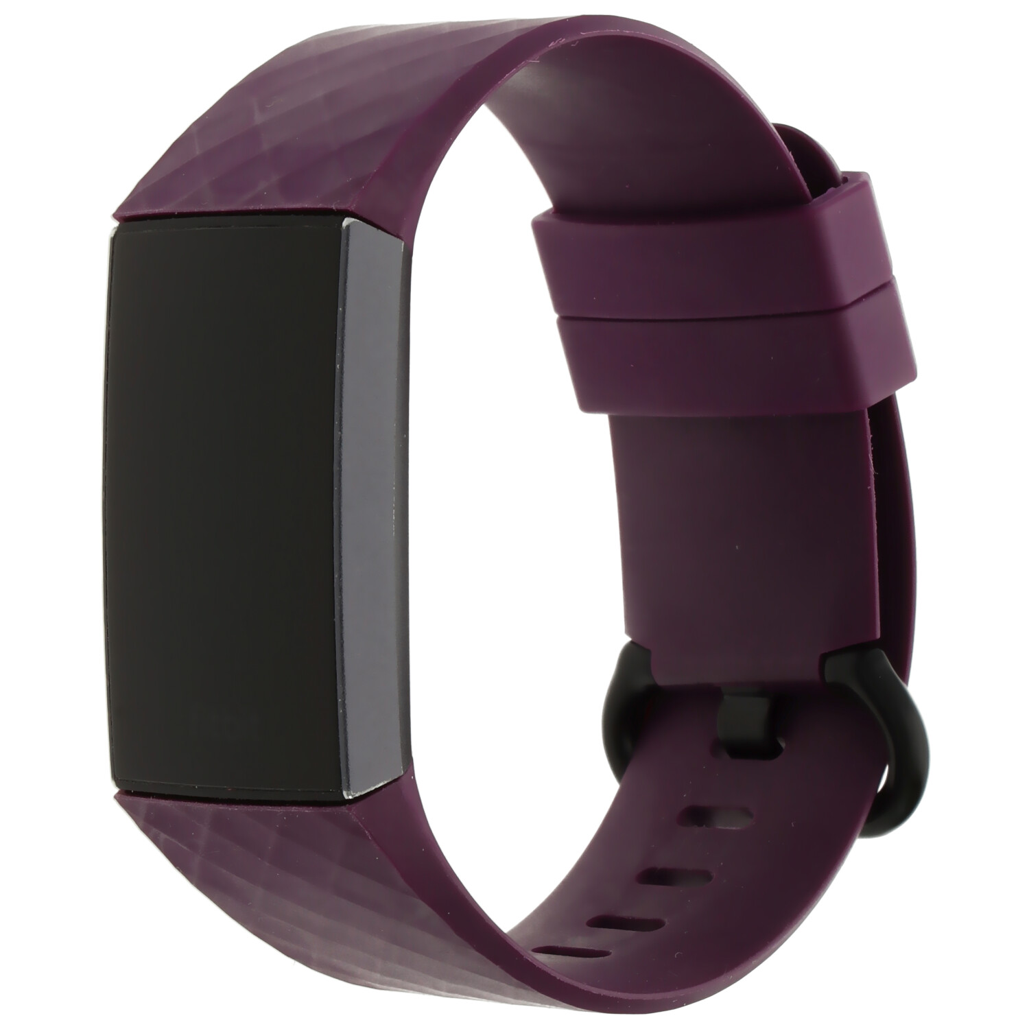 Fitbit Charge 3 & 4 sport wafel band - donkerpaars