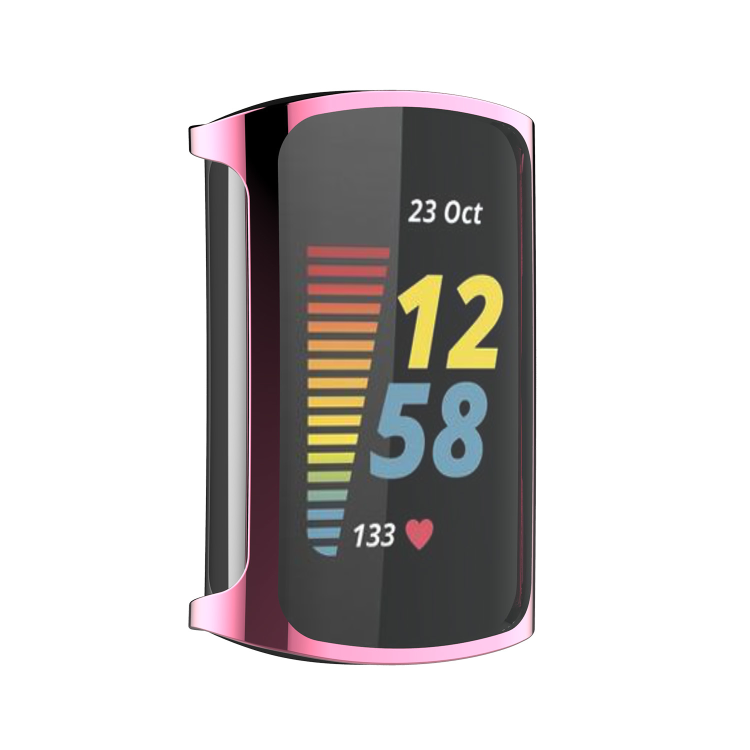 Fitbit Charge 5 soft case - roze