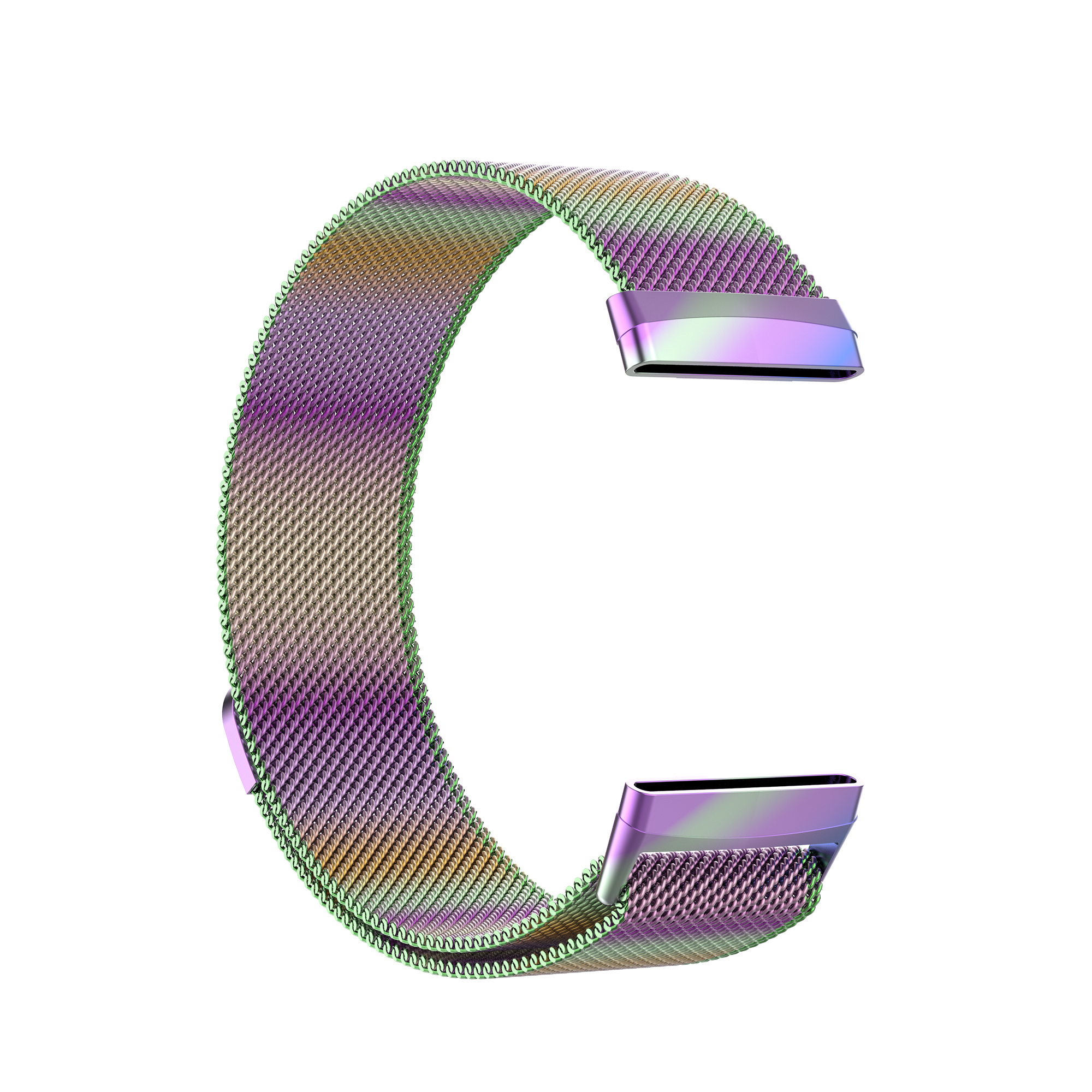 Fitbit Versa 3 / Sense milanese band - colorful