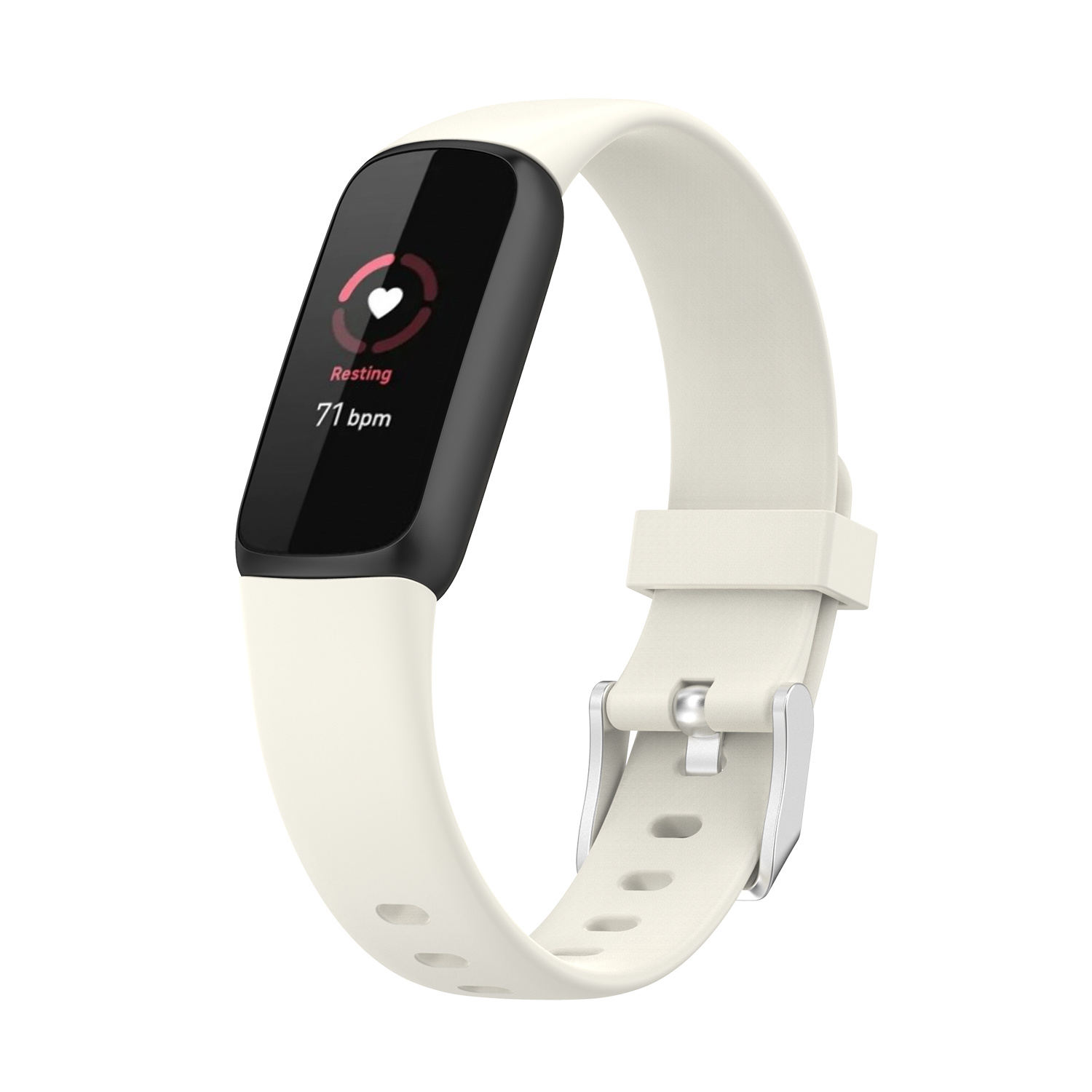 Fitbit Luxe sport band - antiekwit