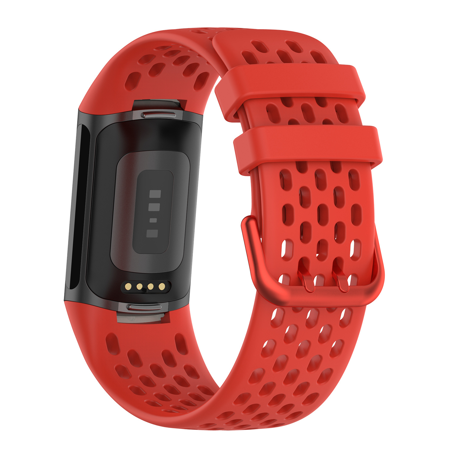 Fitbit Charge 5 sport point band - rood