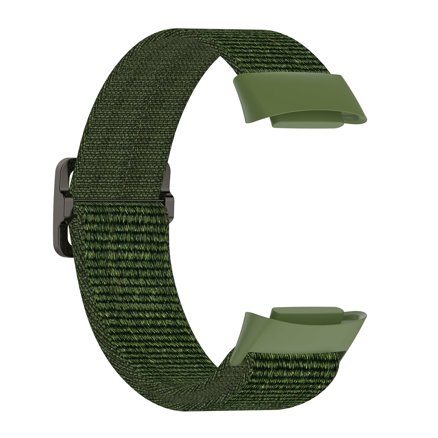 Fitbit Charge 5 nylon band - groen