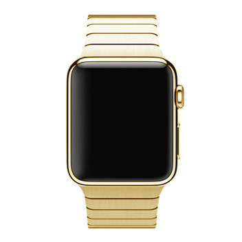 Apple Watch stalen schakel band - goud