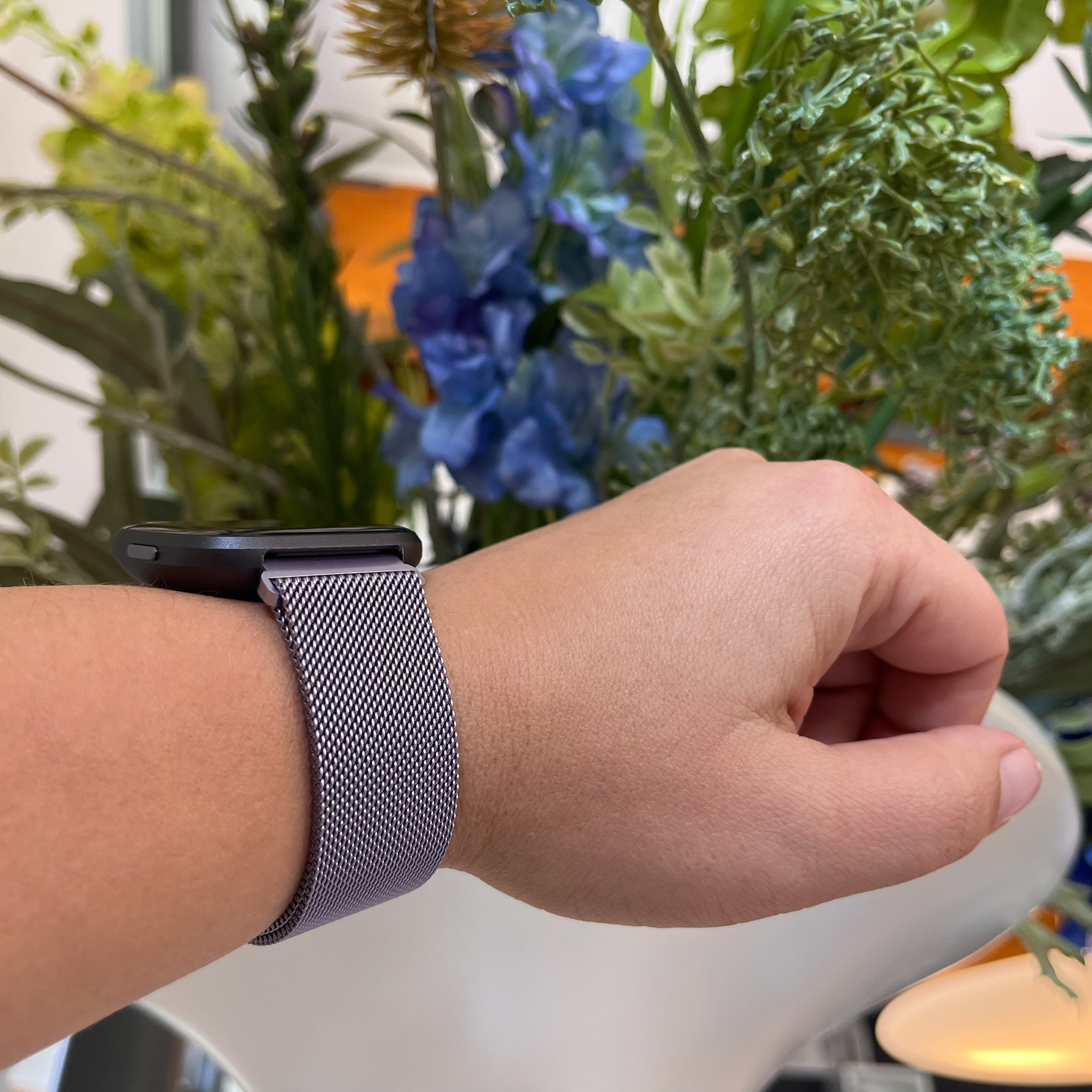 Fitbit Versa milanese band - lavendel
