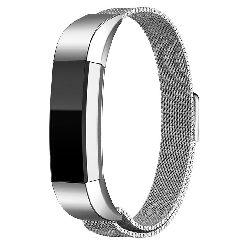 Fitbit Alta milanese band - zilver