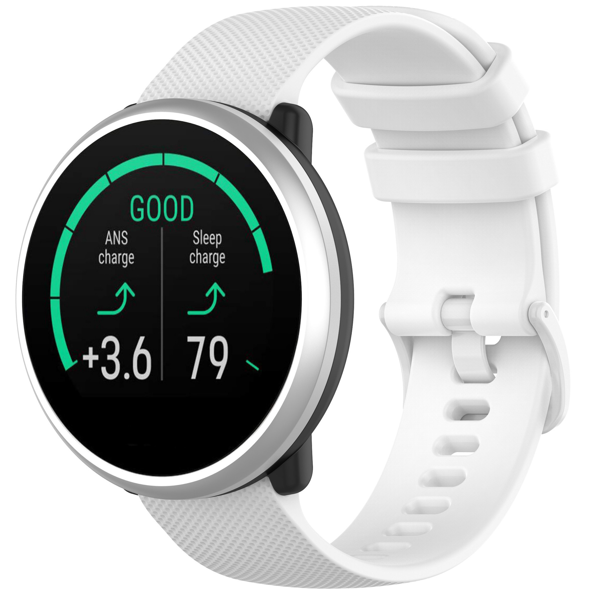 Polar Ignite sport gesp band - wit