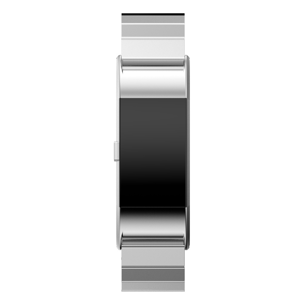 Fitbit Charge 2 stalen schakel band - zilver