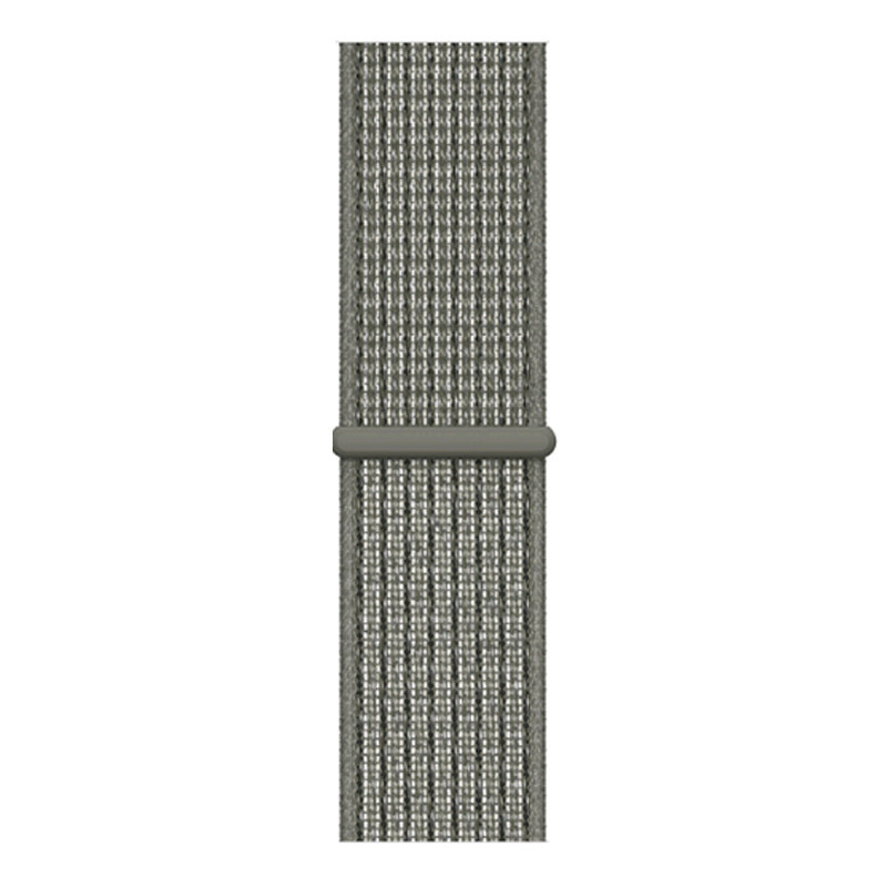 Apple Watch nylon geweven sport band  - vuren mist