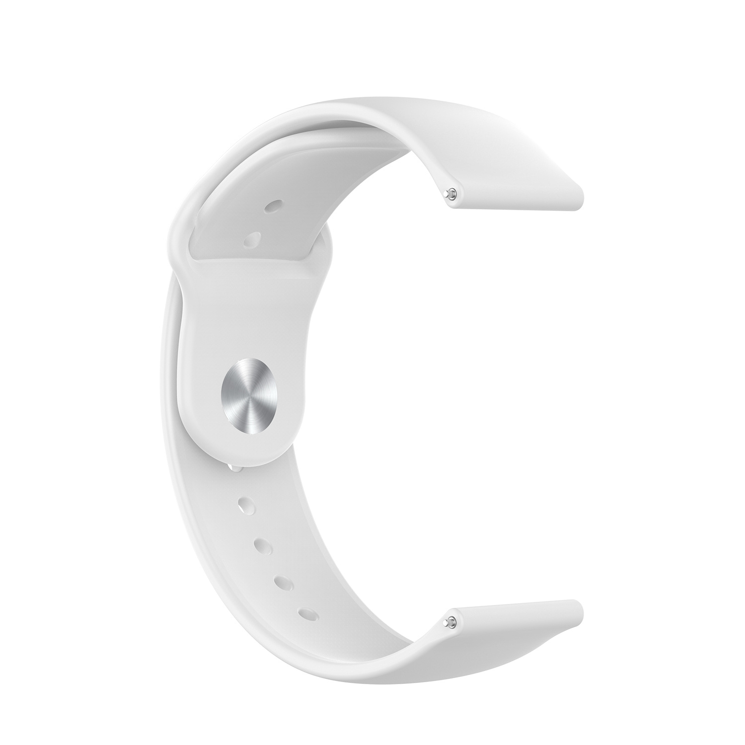 Garmin Vivoactive / Vivomove siliconen sport band - wit