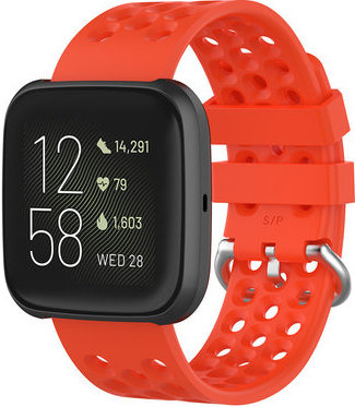 Fitbit Versa sport point band - rood