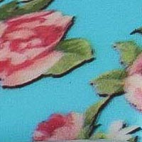 Pioen lichtblauw - Pattern