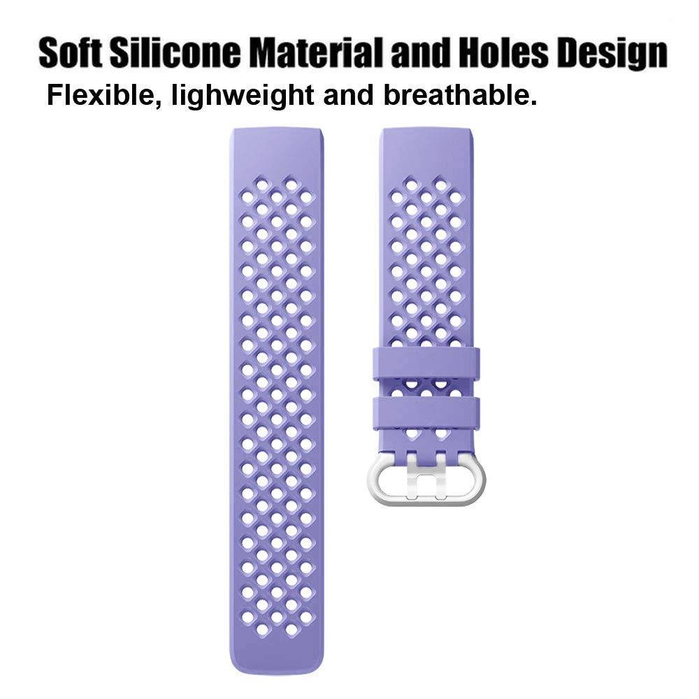 Fitbit Charge 3 & 4 sport point band - lavendel
