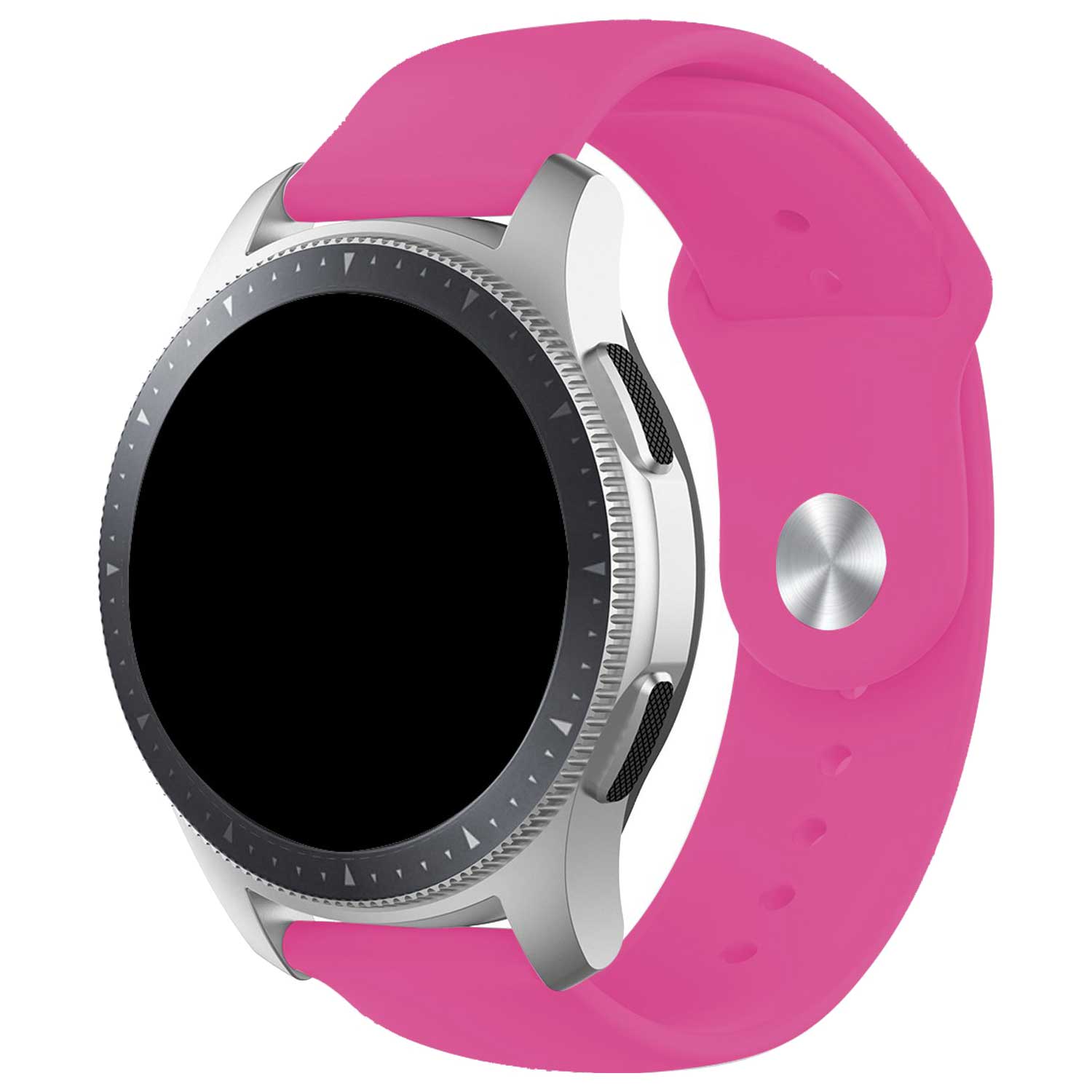 Samsung Galaxy Watch 5 siliconen band - felroze