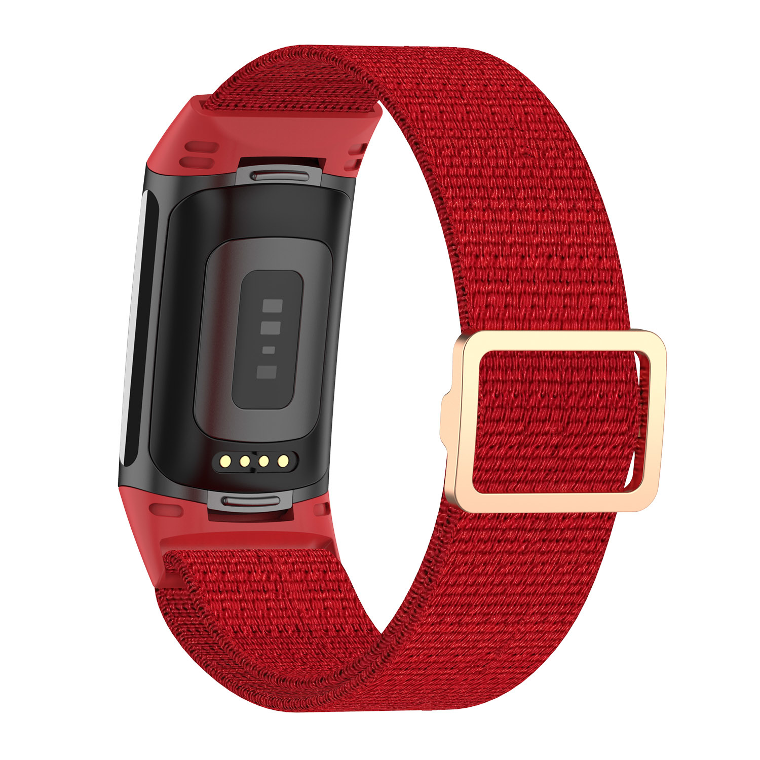 Fitbit Charge 5 nylon band - rood