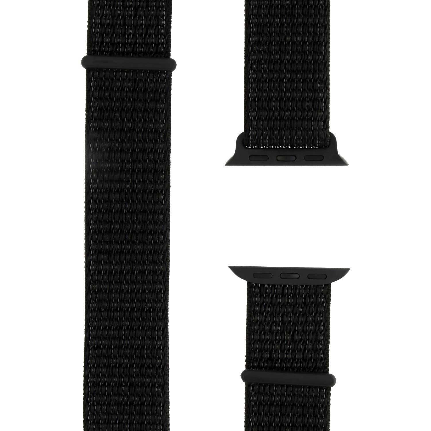Apple-Watch-nylon-geweven-sport-band-reflector-zwart-7440849362359-123watches-foto2