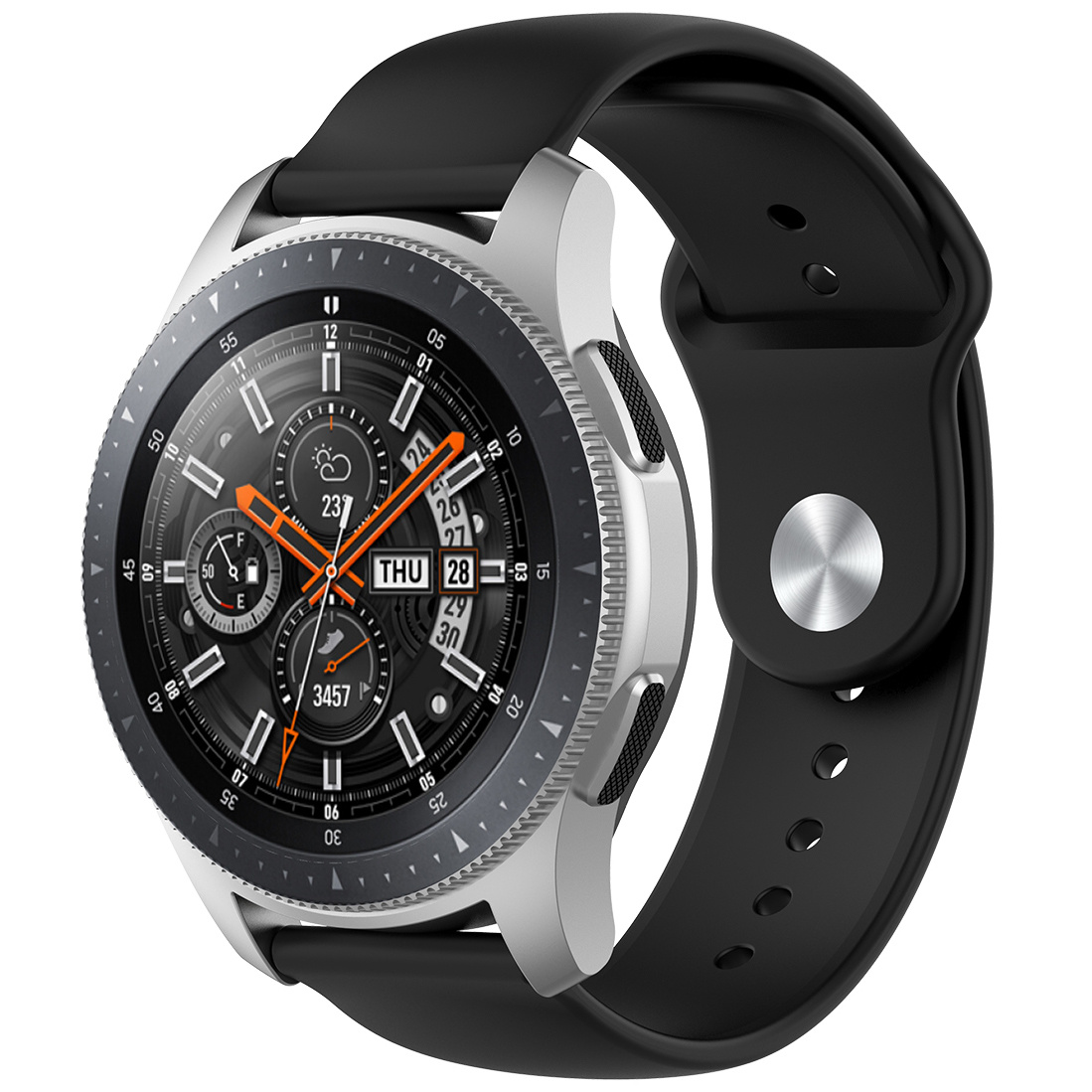 Huawei Watch GT silicone sport band - zwart