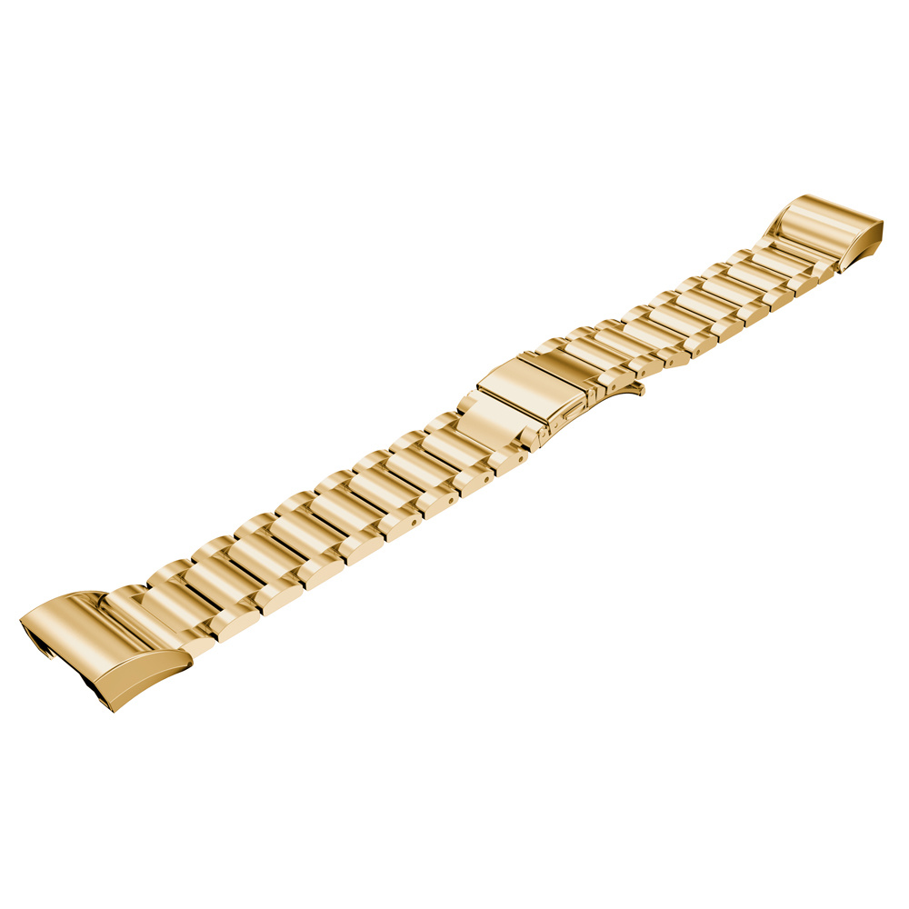 Fitbit Charge 2 kralen stalen schakel band - goud