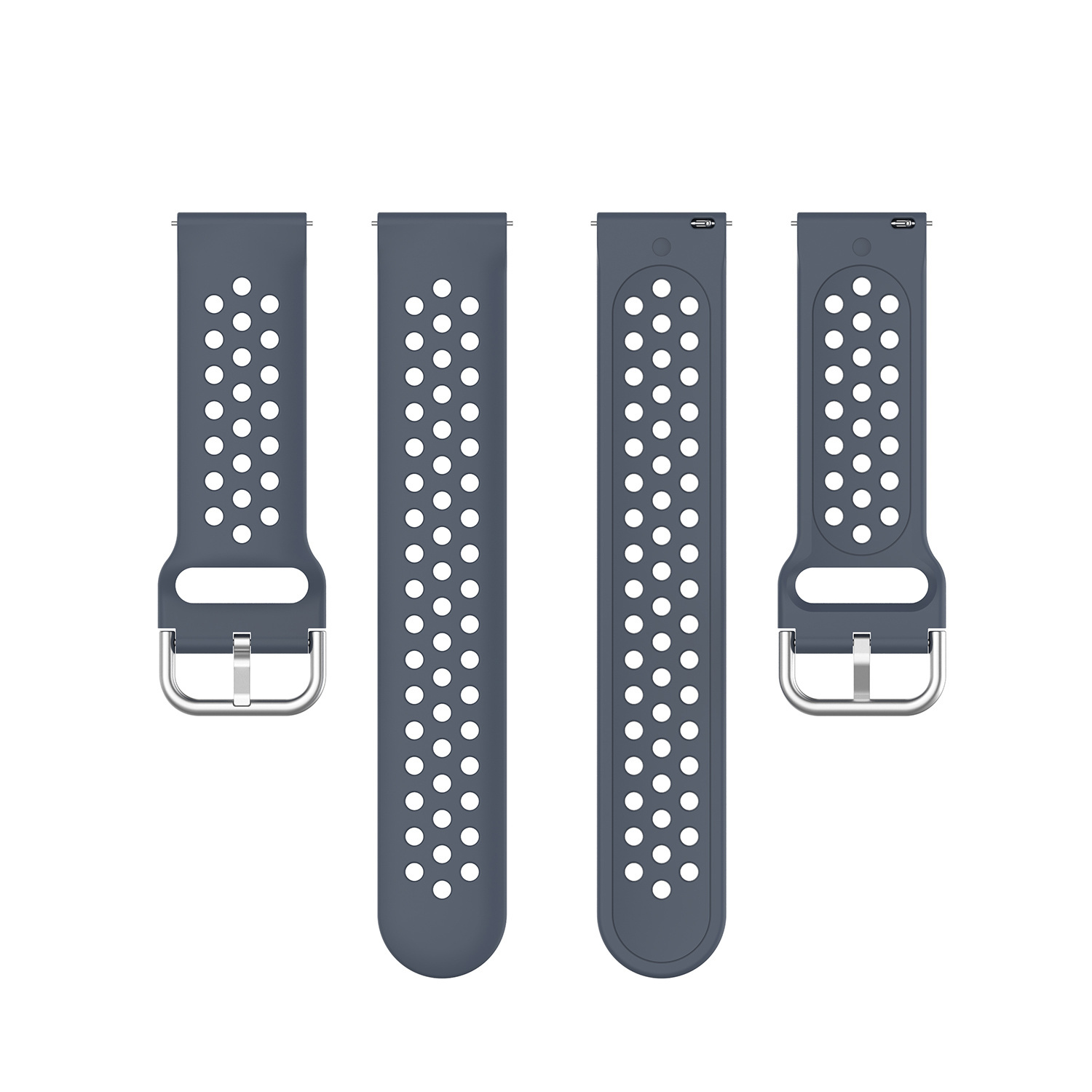 Samsung Galaxy Watch sport dubbel gesp band - grijs