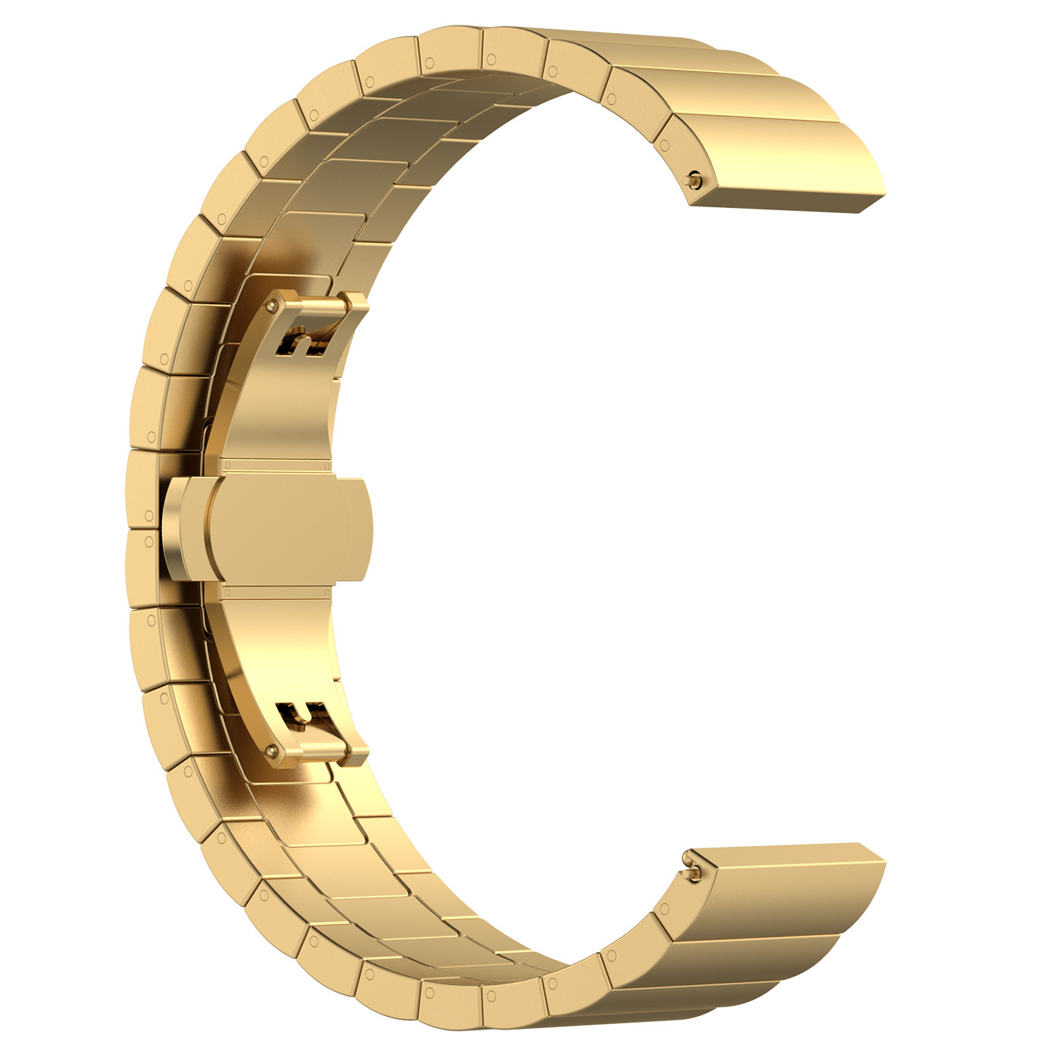 Garmin Vivoactive / Vivomove stalen schakel band - goud